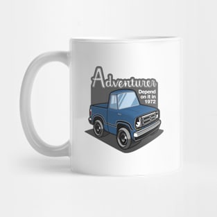 Light Blue Adventurer - 1972 Mug